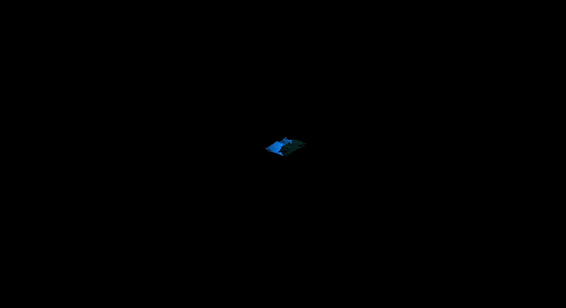 Gif of terrain generation designed by halbear.net